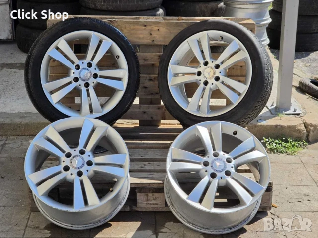 5х112 17 Джанти Спорт Пакет Mercedes w203 w208 w209 E class CLK, снимка 2 - Гуми и джанти - 55049855