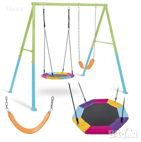 Нова комбинирана люлка Intex 2в1