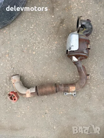 j1b1-5e211-db, j1b15e211db катализатор от Ford Fiesta VII 1.1 Ti-VCTi, двигател FSJA, 75 кс., 5 ск.