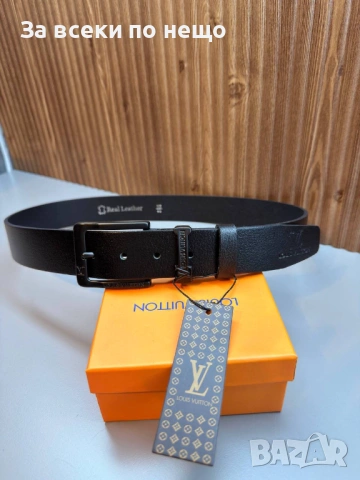 Louis Vuitton Унисекс Колан Естествена Кожа С кутия🎁Дамски Колан🔝Мъжки Колан Код SK1465, снимка 4 - Колани - 54457082