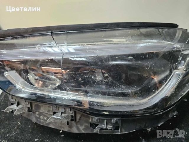 Ляв фар за Mercedes GLA H247. Счупен корпус и стъкло . A2479064906, снимка 4 - Части - 54488000