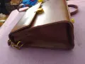 Кафява чанта #3 кожена нова 185х180х95 мм, снимка 3