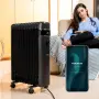 Смарт маслен радиатор Taurus Agadir Connect Malbork 2000W – Управление чрез мобилно приложение, снимка 2