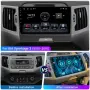KIA Sportage 2010-2016 9” 2-DIN мултимедия с Android 15, 4GB/64GB , снимка 3