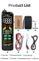 Професионален цифров мултицет MESTEK ZL128B Pro с USB зареждане, снимка 12
