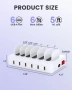 Зарядна станция за множество устройства Apple, КРЕАТИВЕН ДИЗАЙН 50W мулти зарядна станция , снимка 7