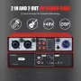 USB аудио интерфейс 2-in-2-out 32-bit/384kHz DSP 48V, домашно студио – NMX02, снимка 9