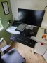 Регулируема стойка (height adjustable sit stand desk) за монитор и клавиатура McLean, снимка 1