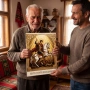 Дървен постер „Свети Георги Победоносец“, снимка 2