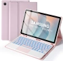 Нов Samsung Galaxy Tab A11 Plus A9 Plus калъф кейс с клавиатура тъчпад подсветка таблет Самсунг, снимка 3