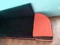 Диван за хол с подвижна табуретка, снимка 3