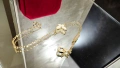 Van Cleef & Arpels VCA Gold Mother of Pearl Sweet Butterfly Дамска Гривна, снимка 3