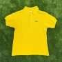 Детска тениска Lacoste - Жълта, снимка 1