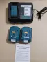 Комплект Бързо Зарядно DC18RF + 2 броя Усилена Батерия 18V 5.5Ah BL1855B за Makita LXT, снимка 1