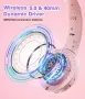 Детски слушалки Bluetooth 60H, сгъваеми слушалки за уши с MIC, снимка 6