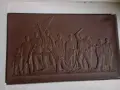 Мейсен плакет Бухенвалд Böttger каменина награда, снимка 1