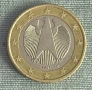 🇩🇪 Германия 1 Евро, 2002 г. • Федерален орел, снимка 1