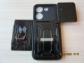 Xiaomi Poco X8 Pro 5G / RING CARD SLOT Удароустойчив кейс гръб калъф със слот за карта и ринг, снимка 1
