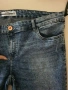 Мъжки skinny дънки Janina XL L29, сини с износен ефект, много добро състояние, снимка 3