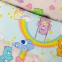 Нов Care Bears спален комплект за легло детска стая с грижовните мечета Плик За Завивка С Калъфка, снимка 7