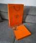 Чисто нови оригинални Hermes шал и пръстен за шал, снимка 1