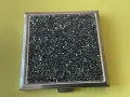 Kомпактно сгъваемо огледало “Swarovski Cristal Rocks”., снимка 1