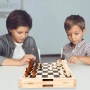 Игра шах , дървен шах, снимка 5