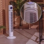  Вентилатор Cecotec Tower EnergySilence 320 Max Skyline Retro, снимка 3