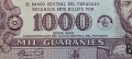 Парагвай. Юбилейна.
1000 гуарани.
2002 година .
 „50-годишнина на Banco Central“, .
UNC., снимка 2