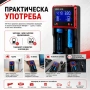 Универсално интелигентно зарядно устройство за акумулаторни батерии 18650 дисплей 26650 14500 16340, снимка 7