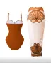 Бански с парео размери  2XL гр.120 х.130см  , снимка 6