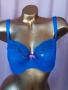 Cleo 75 F Турско син дантелен сутиен , снимка 1