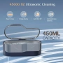 Aparatoo Ultrasonic Jewelry Cleaner 450ml – ултразвукова машина за почистване 45kHz с 4 режима, снимка 6