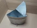 Стар Соц Ъглов Поцинкован Градински Умивалник. / НОМЕР 519., снимка 6
