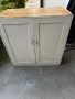 Дървен бял шкаф Ш/Д/В- 100/50/100см, снимка 1