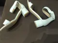 Дамски бели сандали, снимка 3