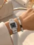 Cartier Дамски Подаръчен Комплект Картие Часовник И Гривна - Различни Цветове Код SK1906, снимка 6
