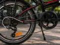 НОВ Сгъваем Велосипед Chrisson Foldrider 1.0 20 Black Red - БЕЗПЛАТНА ДОСТАВКА, снимка 6
