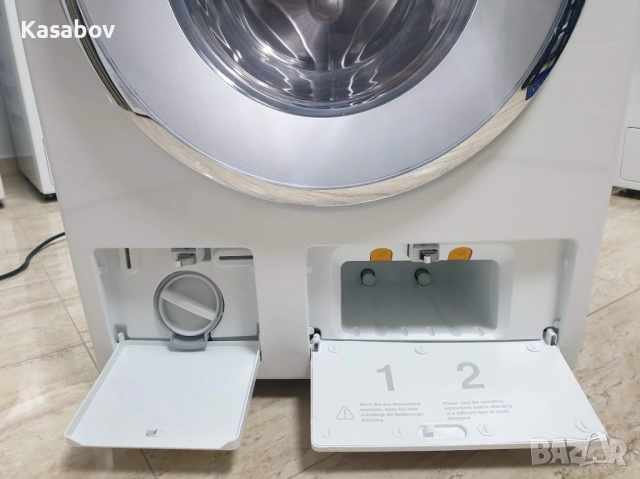 Miele W1 - TwinDos - Подсветка - Пералня Миеле 12м Гаранция, снимка 8 - Перални - 54480725