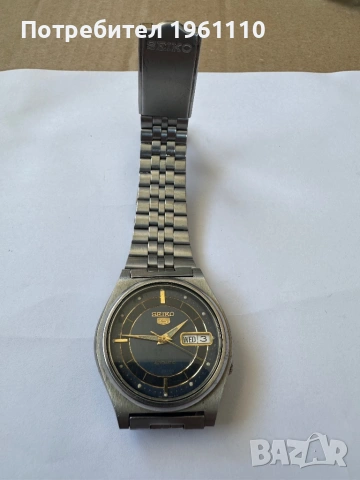Seiko / Сейко 5. Автоматик., снимка 6 - Антикварни и старинни предмети - 54885489