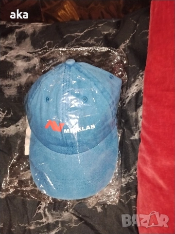 шапка на Minelab с регулируем размер-синя, снимка 3 - Шапки - 54280830