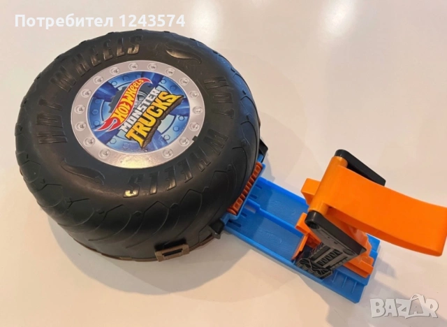 HOT WHEELS Monster Trucks Автомобилна гума за каскади