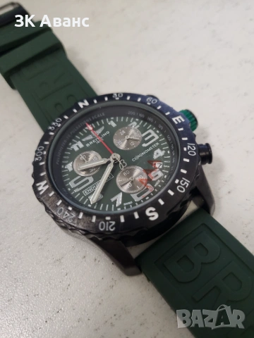 мъжки часовник Breitling Endurance Pro зелен, снимка 2 - Мъжки - 54638674