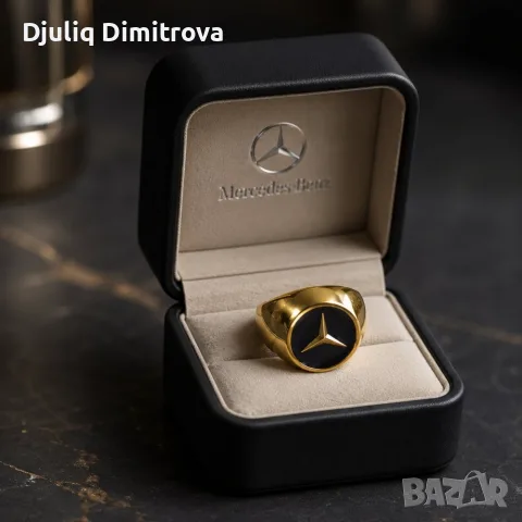 Мъжки пръстен Mercedes Black Edition