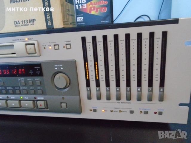 Tascam Da-88 DTRS-HI8 Multritrack Recorder, снимка 3 - Декове - 54908694
