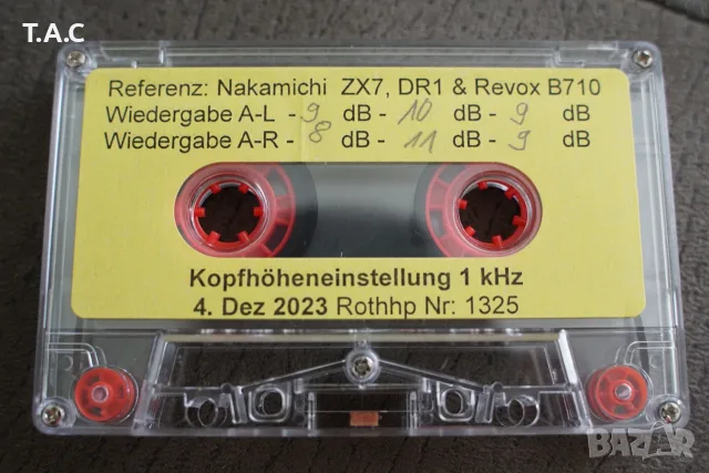 TEST TAPE оригинални, снимка 2 - Декове - 55444809