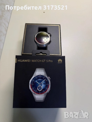 смарт часовник huawei gt 5 Смарт часовник Huawei Watch GT 5 Pro, 46mm, Titanium Case, Titanium Strap, снимка 12 - Смарт гривни - 54750446