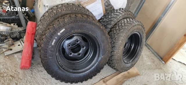 16 Джанти с гуми 5х165,1 Land Rover Defender, Discovery 1, Range Rover Classic , снимка 11 - Гуми и джанти - 54411785