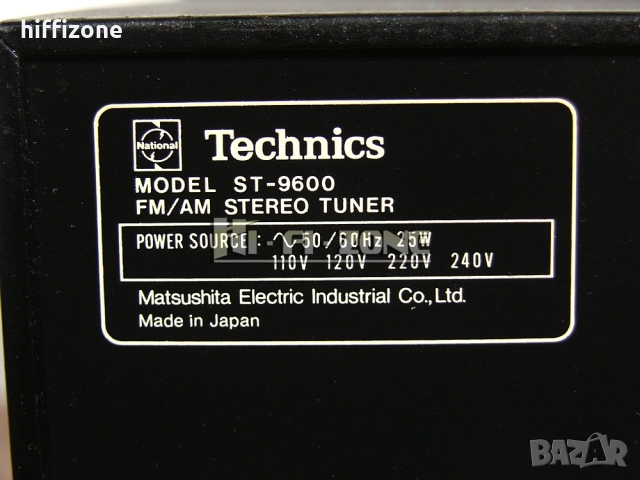 Тунер Technics st-9600, снимка 9 - Ресийвъри, усилватели, смесителни пултове - 54954735