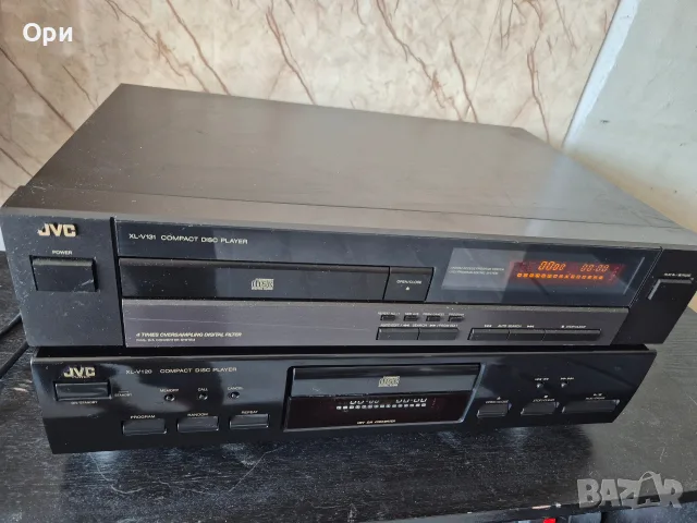СД плеър JVC XL-V131BK и JVC XL-V120 , снимка 8 - Ресийвъри, усилватели, смесителни пултове - 55340321